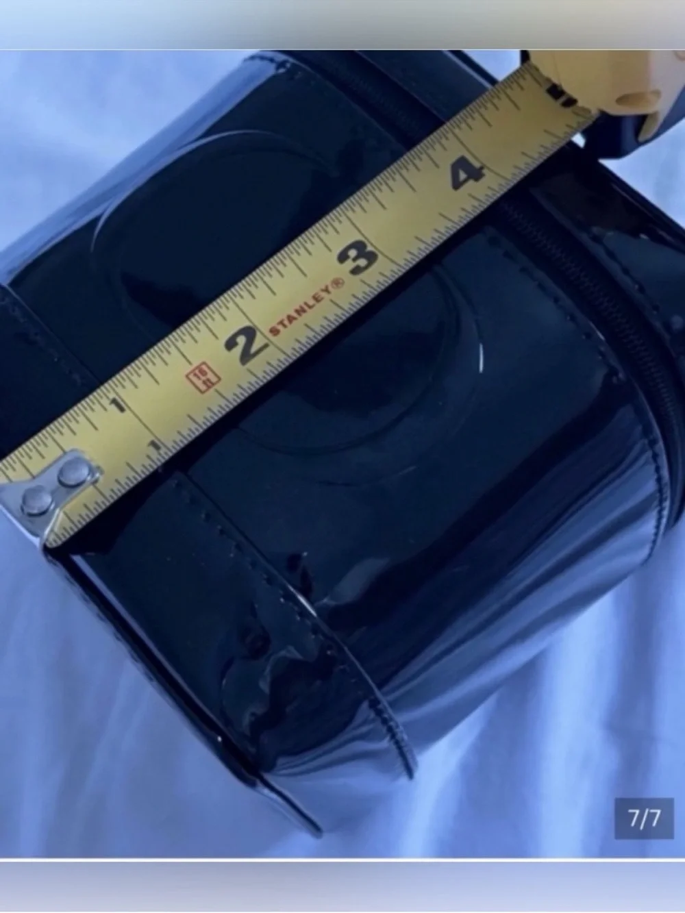 Dior Men’s Black Patent Leather CD Vanity Case